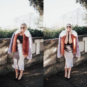 [LPA x REVOLVE] faux fur jacket 413